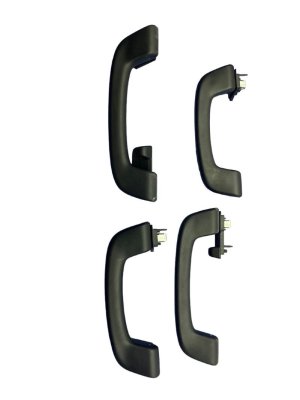 2016-2022 BMW M760i xDrive Black Interior Roof Grab Bar Handle Set - Front (Used OEM)