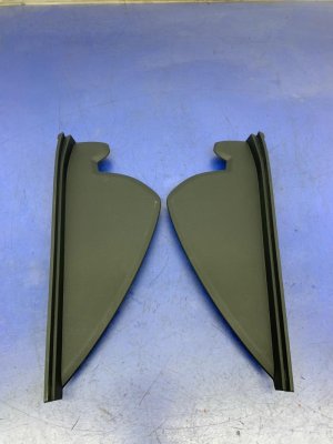 2022-2024 Hyundai Santa Cruz Black Dashboard End Cap Trim Cover Set (Used OEM)