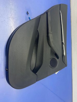 2016-2022 BMW X1 Black Door Interior Trim Panel - Rear, Left (Driver) (Used OEM)