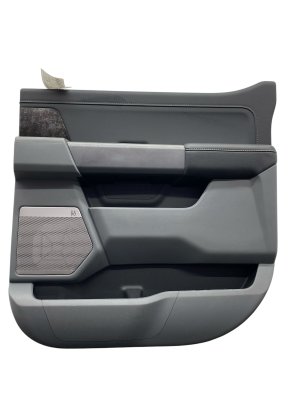 2021-2023 Ford F-150 Black Door Interior Trim Panel with Bang & Olufsen Audio - Rear, Right (Passenger) (Used OEM)