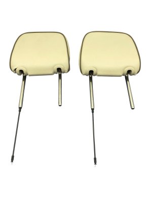 2021-2024 GMC Yukon XL Tan 3rd Row Seat Headrest Set - Rear, Right (Passenger) (Used OEM)