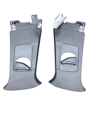 2021-2025 Ford Mustang Mach-E Upper B-Pillar Trim Panel Covers - Left (Driver) (Used OEM)