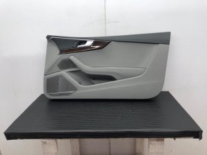 2018-2020 Audi A5 Rock Gray Door Interior Trim Panel - Front, Right (Passenger) (Used OEM)