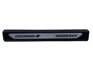 2019-2025 BMW X7 Illuminated Door Entry Sill Plate with Trim Bezel - Front (Used OEM)