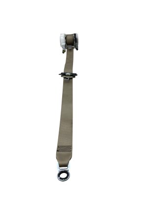 2020-2025 Toyota Highlander Beige Seat Belt Assembly with Pretensioner - Front, Left (Driver) (Used OEM)
