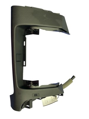 2021-2025 Nissan Rogue Black Lower Steering Column Trim Panel with Vent Hose - Front (Used OEM)