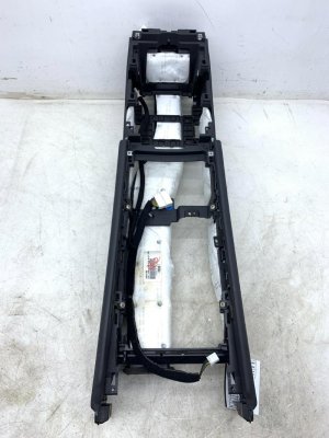 2017 Genesis G80 Black Center Console Air Vent Trim Panel - Rear (Used OEM)