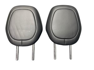  Tesla Model s Black Seat Headrest Set - Rear, Right (Passenger) (Used OEM)