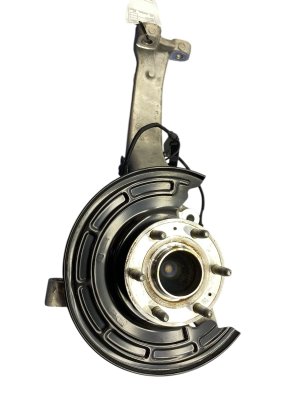 2023-2025 Cadillac LYRIQ Steering Knuckle Spindle and Hub Assembly with Dust Shield - Front, Left (Driver) (Used OEM)
