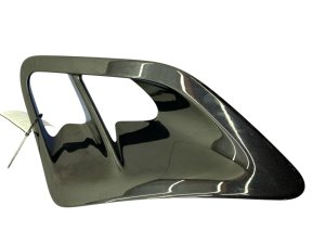 2010-2013 Porsche 911 Black Quarter Panel Air Duct Inlet Cover Trim - Rear (Used OEM)