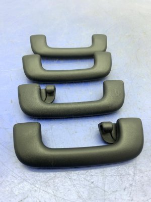 2021-2025 Kia K5 Black Overhead Roof Grab Handle Set - Front (Used OEM)