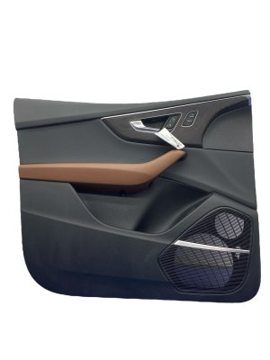 2019-2023 Audi Q8 Black Door Interior Trim Panel - Front, Left (Driver) (Used OEM)