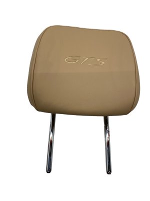 2015-2025 Porsche Macan Beige Sport Seat Headrest - Front, Right (Passenger) (Used OEM)