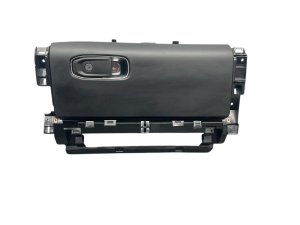 2022-2024 Jeep Wagoneer Black Leather Dashboard Glove Box Storage Compartment - Front (Used OEM)