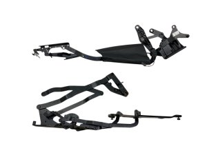 2004-2009 Cadillac XLR Convertible Top Mount Hinge Bracket Set - Rear, Left (Driver) (Used OEM)