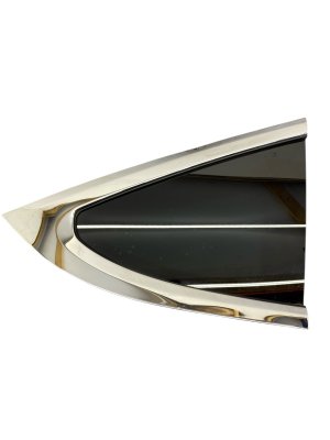 Tesla Model x Quarter Window Glass Moulding - Rear, Right (Passenger) (Used OEM)