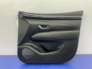 2022-2024 Hyundai Santa Cruz Black Door Interior Trim Panel with Auto Power Windows - Front, Right (Passenger) (Used OEM)