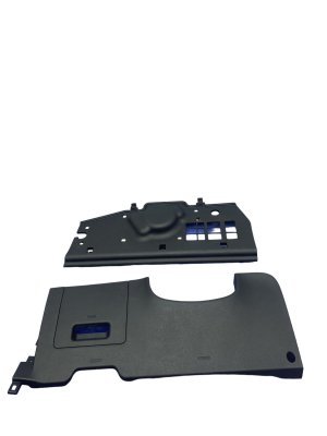 2020-2022 Kia Telluride Black Lower Dash Trim Panel Covers - Front (Used OEM)