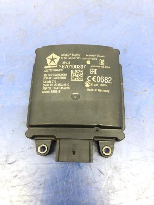 2017-2024 Maserati Ghibli Blind Spot Assist Control Module - Rear, Left (Driver) (Used OEM)