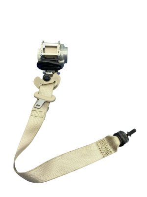 2020-2024 Ford Explorer Tan 3rd Row Seat Belt Assembly - Rear, Left (Driver) (Used OEM)