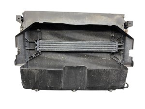 2011-2018 Porsche Cayenne Radiator and A/C Condenser Cooling Fan Assembly (Used OEM)