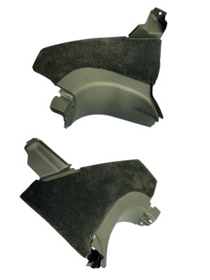 2018-2025 Lexus LS500 Black Kick Panel Trim Set - Front (Used OEM)
