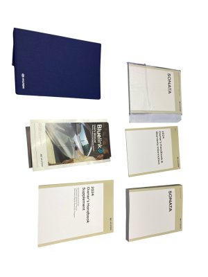 2024-2026 Hyundai Sonata Complete Owners Manual Set with Case (Used OEM)