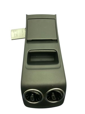 2021-2023 Mercedes-Benz GLA250 Black Center Console Rearward Trim Panel with Vents and Power Outlets (Used OEM)