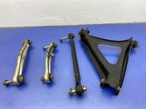 2013-2018 Porsche Cayenne Upper and Lower Suspension Control Arm Set - Rear, Right (Passenger) (Used OEM)