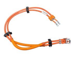 2024-2025 Volvo XC40 Inverter Drive Unit High Voltage Cable Wire Harness - Rear (Used OEM)