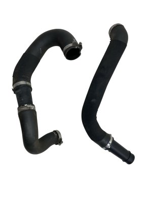 2017-2025 Audi Q7 Intercooler Inlet and Outlet Hose Tube Duct Pipe Set (Used OEM)