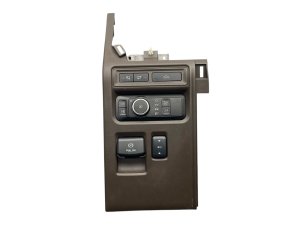 2024-2025 Ford F-150 Java (Brown) Dash Instrument Panel Trim Cover with Headlight Switch - Front (Used OEM)