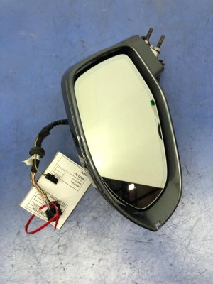 2013-2018 Audi S7 Daytona Gray Pearl Power Folding Heated Door/Side View Mirror - Left (Driver) (Used OEM)