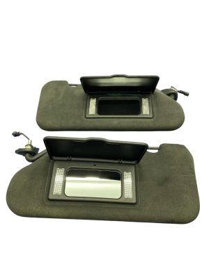 2004-2009 Cadillac XLR Black Sun Visor with Garage Door Opener - Front, Right (Passenger) (Used OEM)