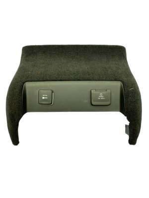 2022-2025 Jeep Grand Wagoneer Center Console Lower Trim Panel with Power Outlet - Rear (Used OEM)
