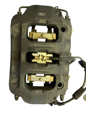 2012-2016 Porsche 911 Black Brembo Disc Brake Caliper - Front, Right (Passenger) (Used OEM)