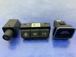 2016-2024 Chevrolet Camaro Push Button Start Switch with HUD and Dimmer Controls - Front (Used OEM)