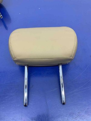2018-2020 Genesis G80 Beige Front and Rear Leather Headrest Set - Right (Passenger) (Used OEM)