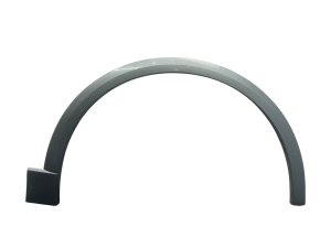 2019-2025 Audi Q8 Gray Inner Fender Flare Molding - Front, Right (Passenger) (Used OEM)
