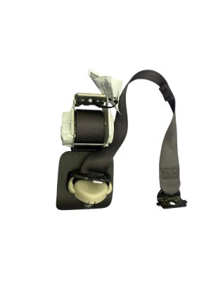 2015-2020 GMC Yukon XL Black 3rd Row Seat Belt Assembly - Rear, Left (Driver) (Used OEM)