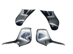  Tesla Model x Monopost Outer Seat Trim Cover Set - Front (Used OEM)
