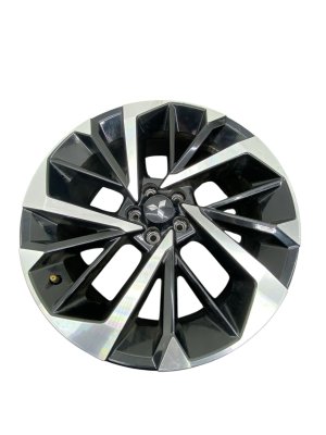 2022-2025 Mitsubishi Outlander Black 20x8 10-Spoke Machined Black Alloy Wheel (Used OEM)