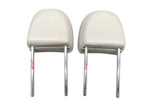2023-2025 Kia Telluride Gray Seat Leather Headrest Set - Front, Right (Passenger) (Used OEM)
