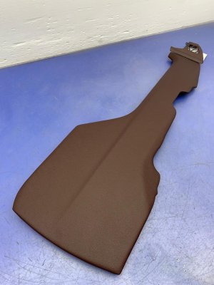 2018-2023 Lincoln Navigator Red Center Console Lower Trim Cover - Front, Right (Passenger) (Used OEM)