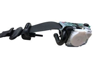 2024-2026 Ford Ranger Black Seat Belt Assembly - Rear, Right (Passenger) (Used OEM)