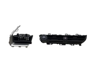 2023-2025 Toyota Prius Black Dashboard Air Vent Grille with Hazard and Ignition Switches (Used OEM)