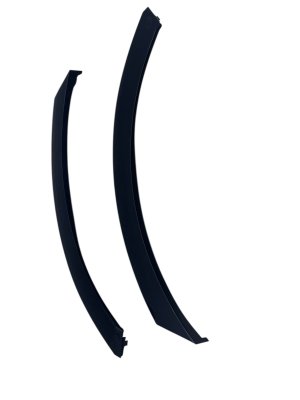 2021-2025 Genesis GV80 Vik Black Fender Flare Pair - Rear, Right (Passenger) (Used OEM)