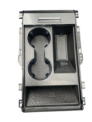 2024-2025 Lincoln Nautilus Center Floor Console Cup Holder Storage Tray - Front (Used OEM)