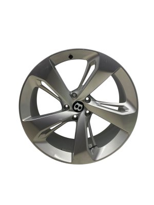 2016-2020 Bentley Bentayga Silver 22x10 5-Spoke Silver Alloy Wheel (Used OEM)