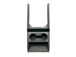 2024-2025 Tesla Cybertruck Center Console Cup Holder Trim Cover Assembly - Front (Used OEM)